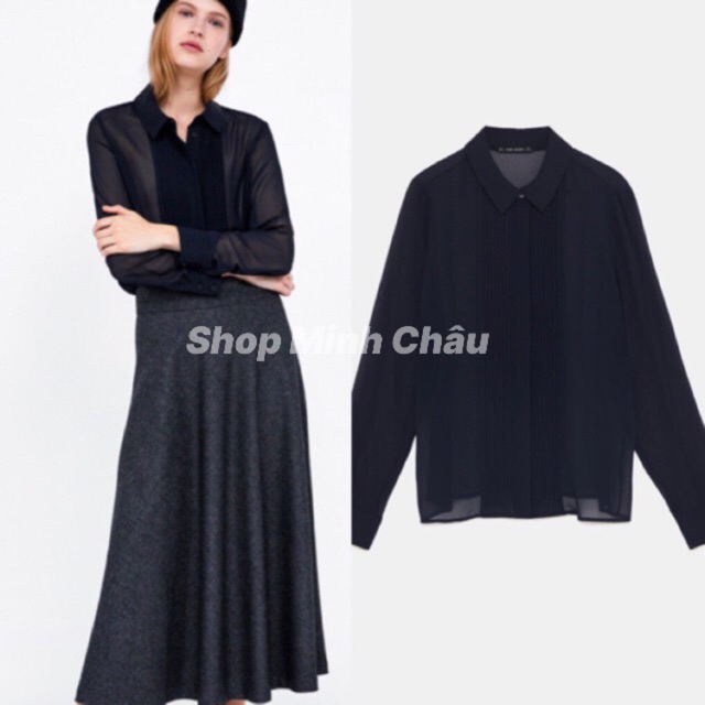 (Sẵn) Áo sơ mi Zara auth canh sale
