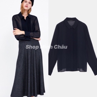 (Sẵn) Áo sơ mi Zara auth canh sale