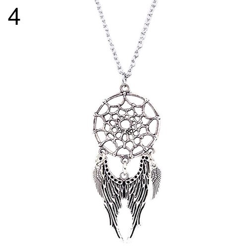 Dây chuyền mặt hình dreamcatcher bạc thời trang cho nữ