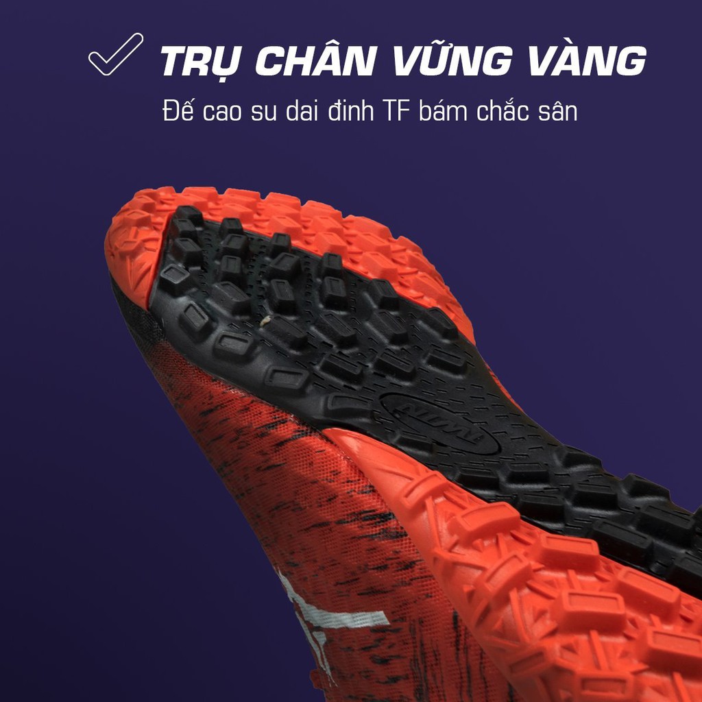 Giày Đá Bóng Sân Cỏ Nhân Tạo iWin imPRO 303 TF - Giày đá banh thương hiệu Việt (Tặng tất chống trơn 49K)