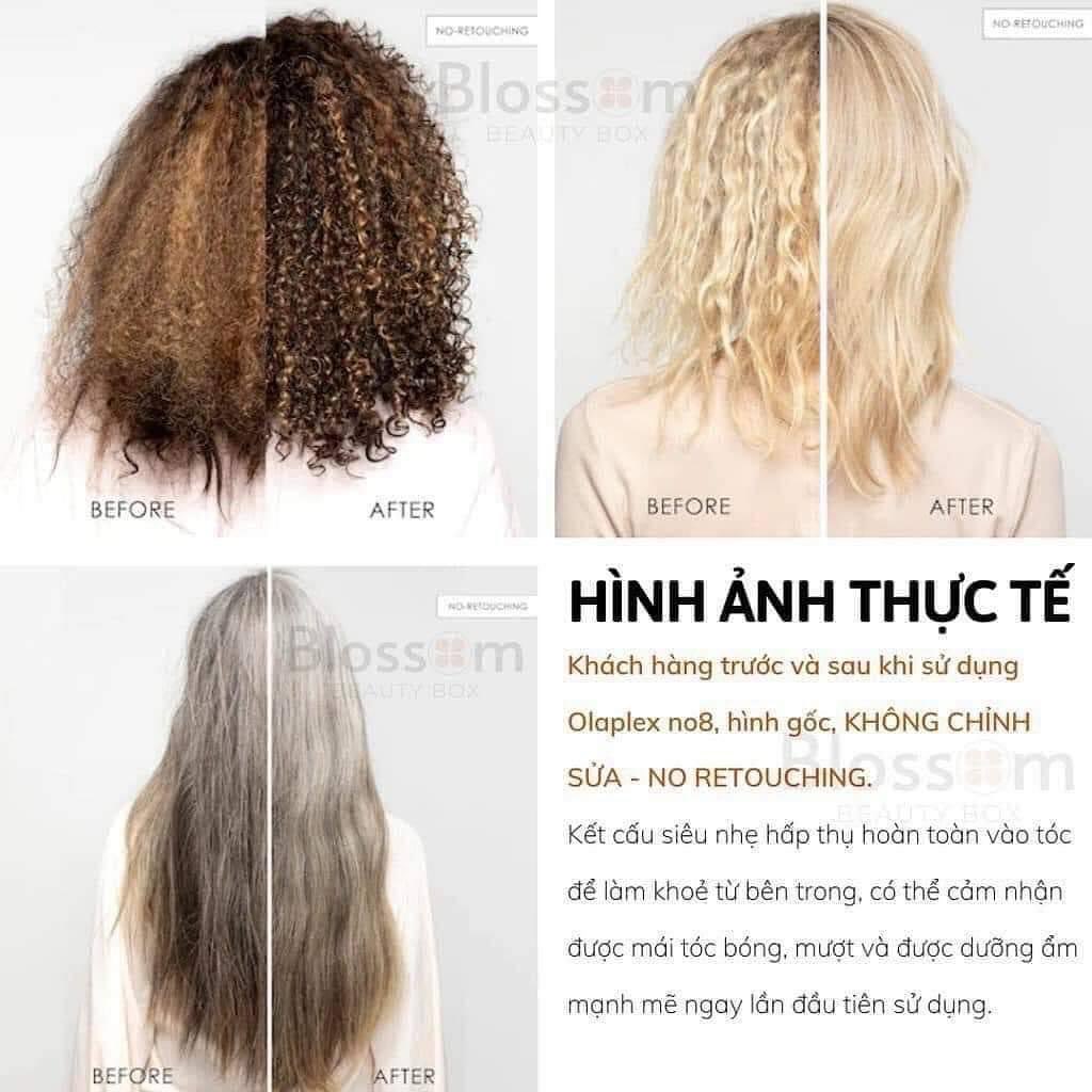 Mặt nạ tóc chuyên sâu OLAPLEX No.8 No8, phục hồi liên kết tóc Mini 20ml - 30ml