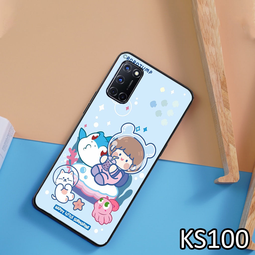 [SIÊU ƯU ĐÃI] Ốp lưng Oppo A52/A53/A92 in hình bé trà sữa siêu đẹp, độc, lạ_KINGSTORE.HN_Ốp lưng điện thoại