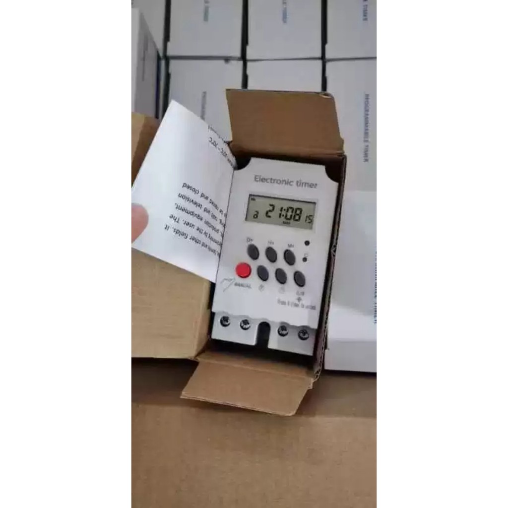 KG316T-II Bộ Công tắc hẹn giờ KG316T-II 16 chương trình có chức năng khóa phím