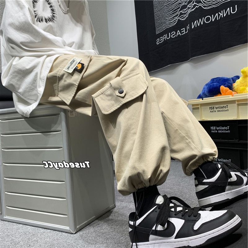 Quần Yếm Lửng Thời Trang Xuân Thu Mới Cho Nam