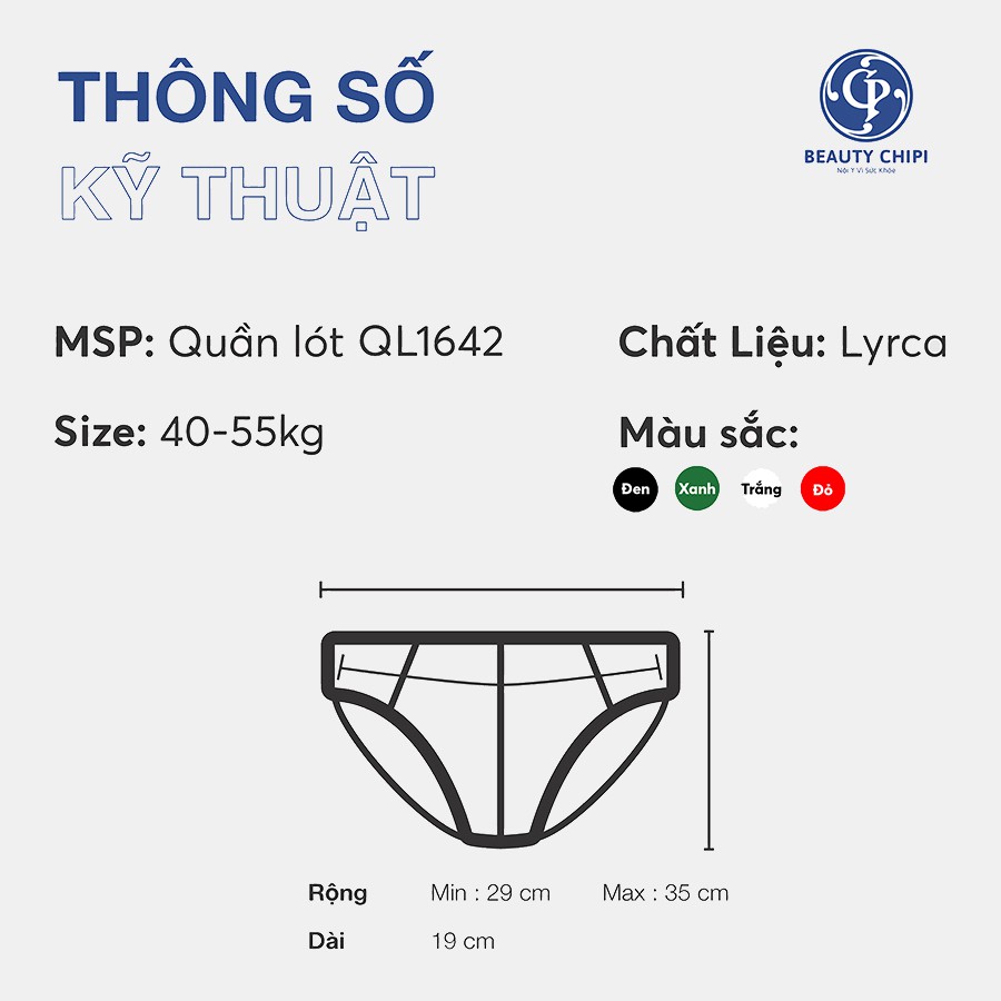 Quần lót nữ lọt khe BECHIPI ren xuyên thấu đồ lót sexy quyến rũ - QL1642 | BigBuy360 - bigbuy360.vn