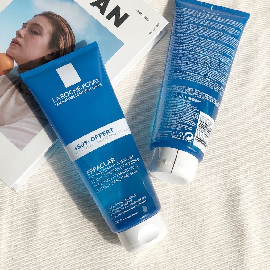 Sửa Rửa Mặt Tạo Bọt Dạng Gel La Roche-Posay Effaclar Foaming