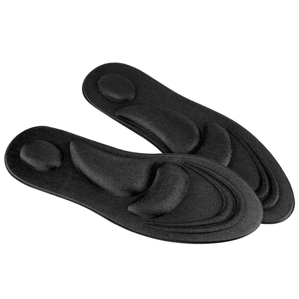 [CHOO] Massage Insoles Flat Feet Arch Support Memory Foam Men Insole Shoe Pad Moisture Wicking Anti-odor