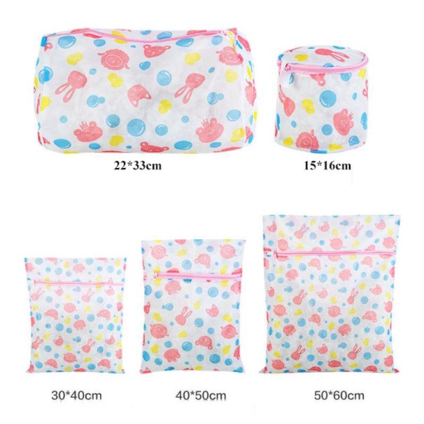 SET TÚI GIẶT ĐỒ 5 CHI TIẾT( màu ngẫu nhiên)