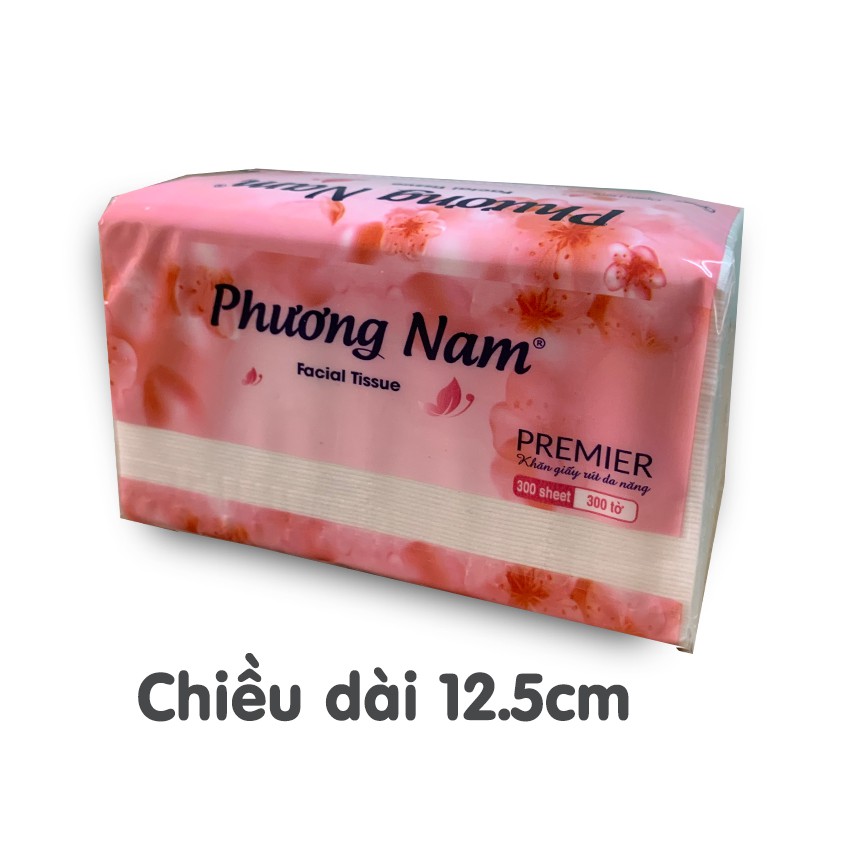 Khăn giấy rút đa năng 300 tờ Phương Nam Premier loại mới [ẢNH THẬT]