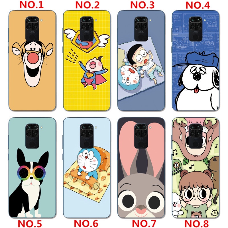 Ốp Điện Thoại Tpu Silicon Mềm Hình Doraemon Cho Xiaomi Redmi Note 9 Pro Max / Note 9s / Note 8 Pro / Note 8t