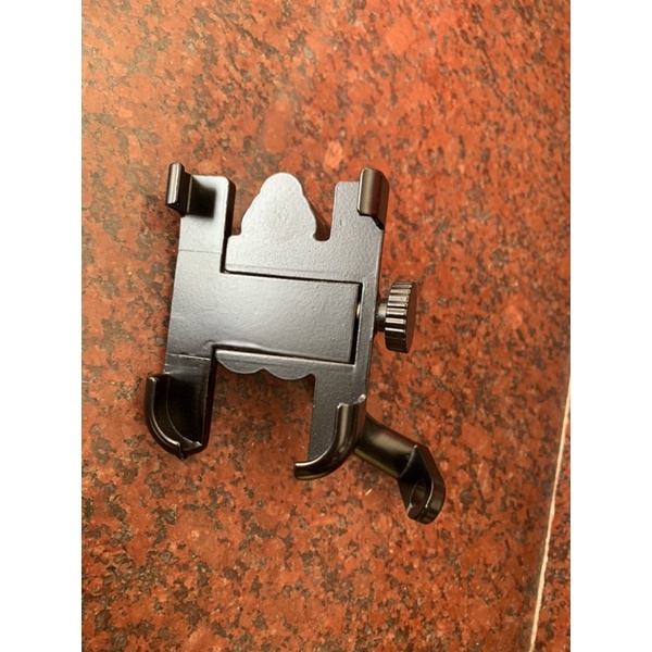 Kẹp điện thoại nhôm C5 - Tặng kèm ốc chân gương