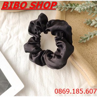 Dây Buộc Tóc, Cột Tóc Vải Phi Bóng Thời Trang Hàn Quốc