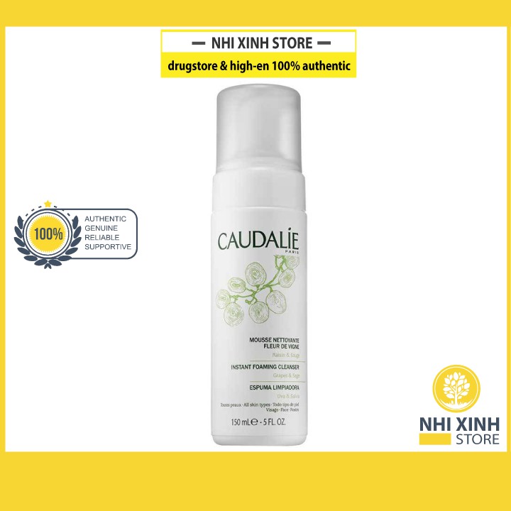 Sữa Rửa Mặt Tạo Bọt Caudalie 150ml