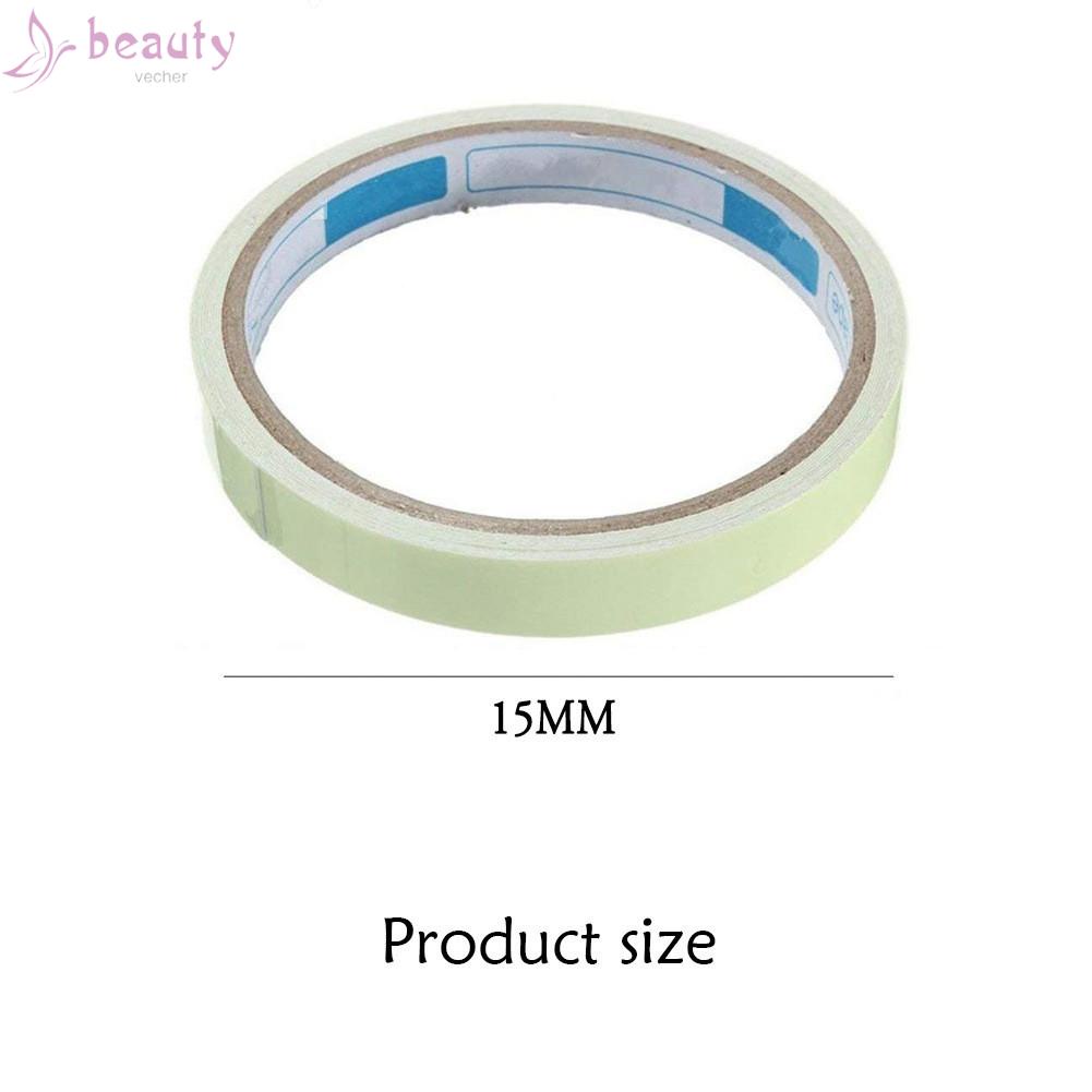 1 Cuộn Băng Keo Phản Quang Cảnh Báo An Toàn Cho Cầu Thang 15MM*3M