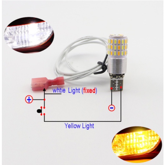 Set đèn led KEVANLY T10 T15 hai màu