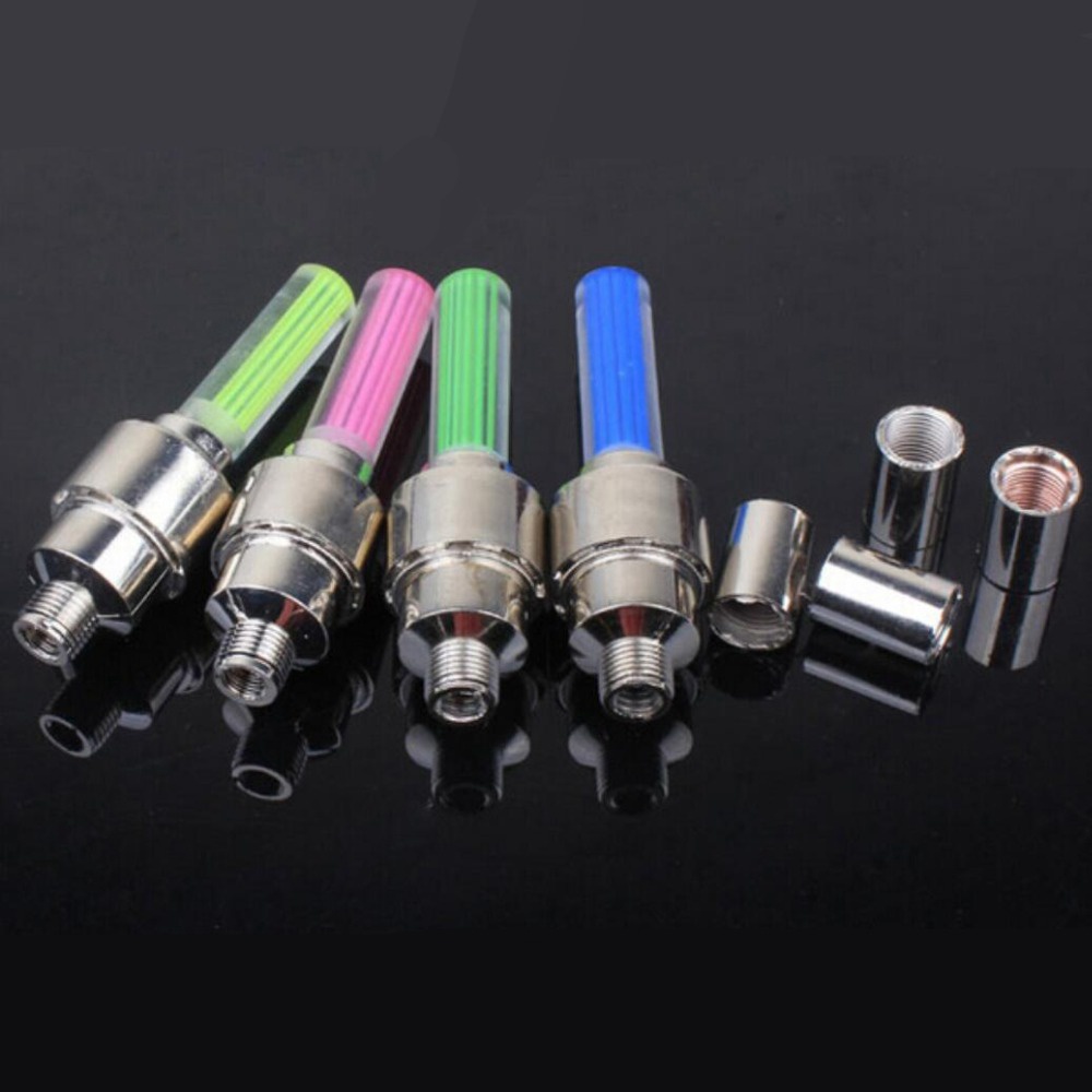 Set 2 Đèn LED Neon Gắn Van Xe Đạp / Xe Máy / Xe Đạp Leo Núi