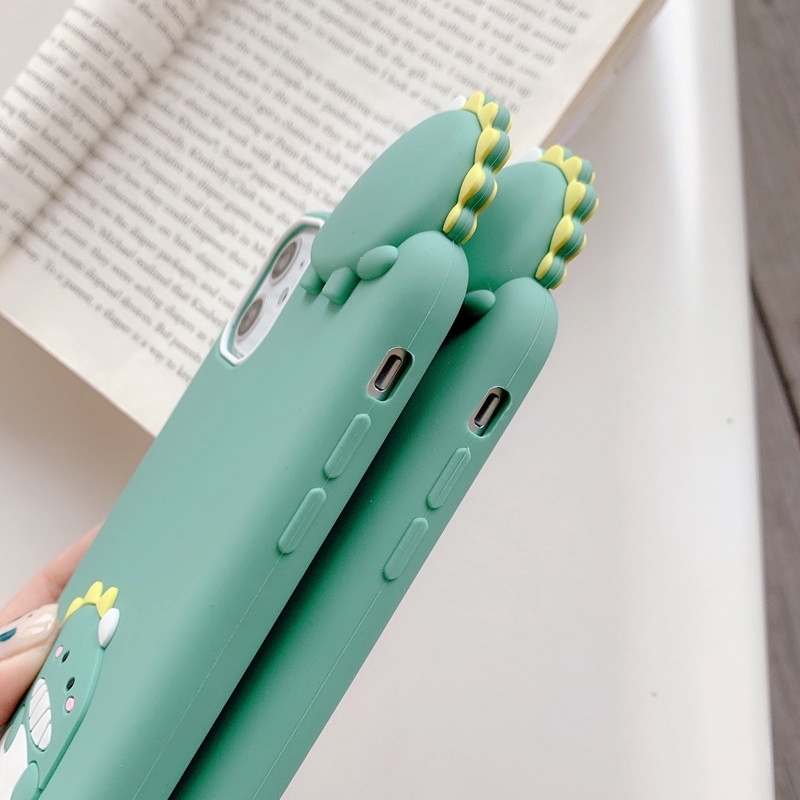 Ốp Điện Thoại In Hình Khủng Long Hoạt Hình Cho Iphone 12 11pro Max Xs Xr Se2 I7Plus I8 | BigBuy360 - bigbuy360.vn