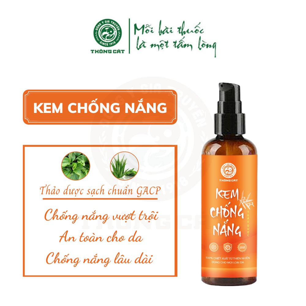 Kem chống nắng Thông Cát