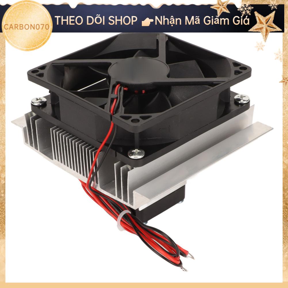 Carbon070 Bộ làm mát bán dẫn DIY lạnh nhiệt điện 12V bằng cho tủ mini và máy điều hòa không khí