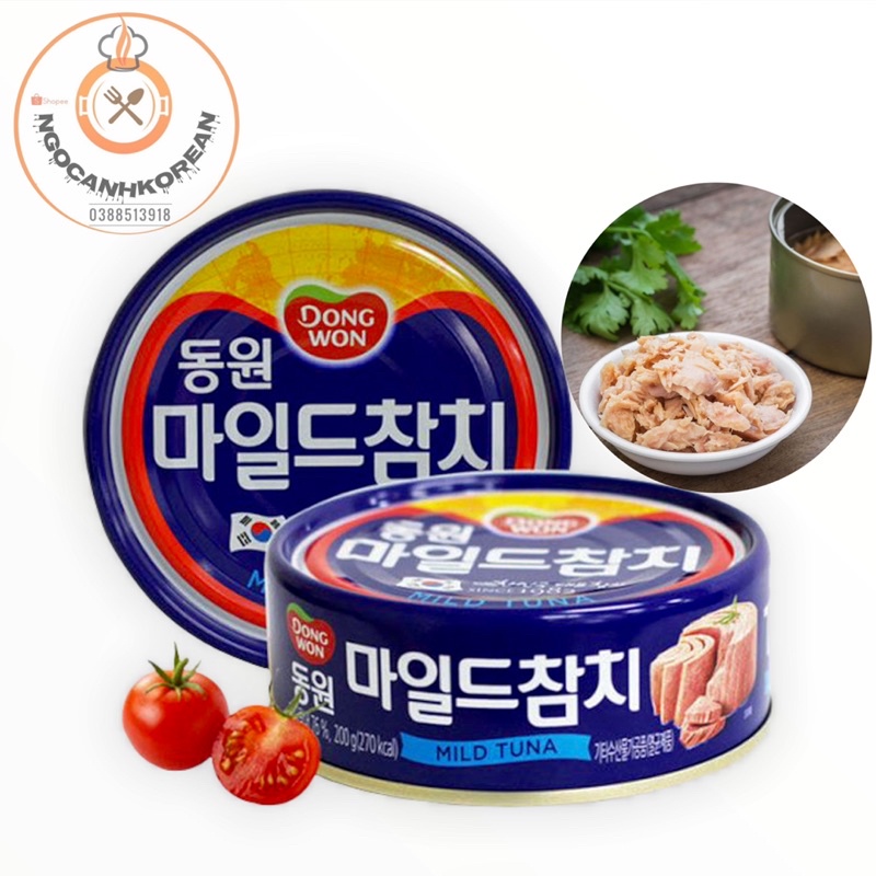 Cá ngừ đóng hộp Dongwon savory Ssam 150g/ 200g Hàn Quốc