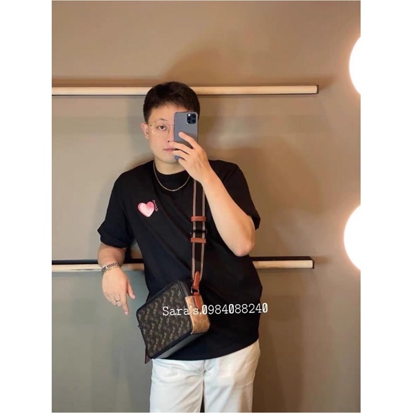 Túi đeo chéo Coach nam Charter 24 2 màu