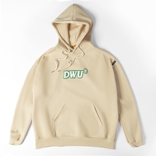 Dwu logo hoodie/cream