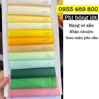 Phi bóng giá rẻ sỉ lẻ đủ màu