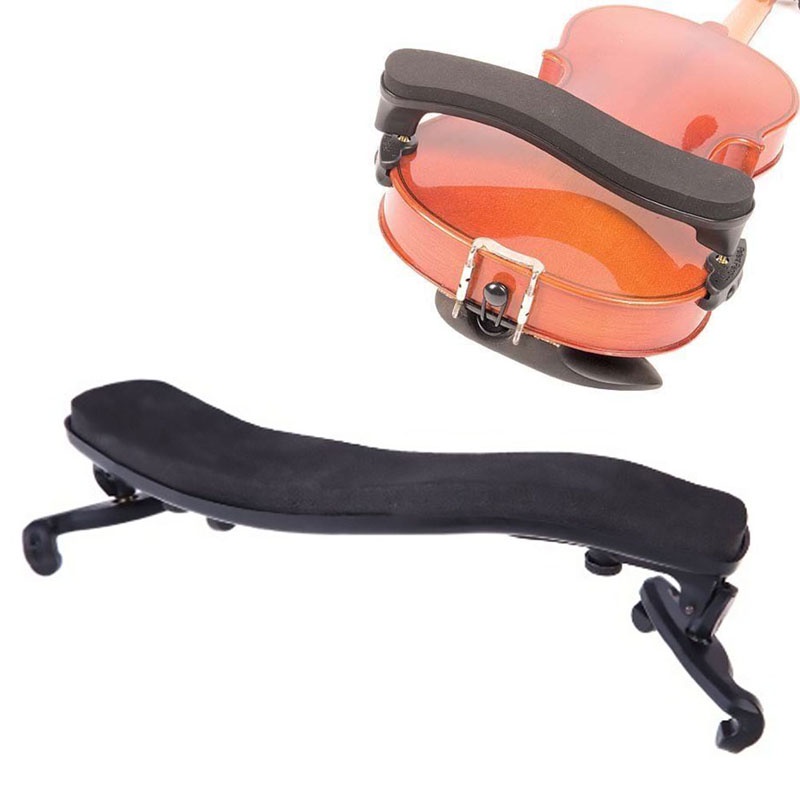 Gối Tựa Vai 3/4 4/4 Bằng Cao Su Màu Đen Có Thể Điều Chỉnh Độ Cao Cho Đàn Violin