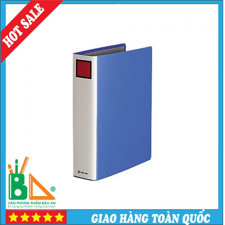 File KingJim 5cm 1475GSV 2 Còng Ống  Mở 2 Bên