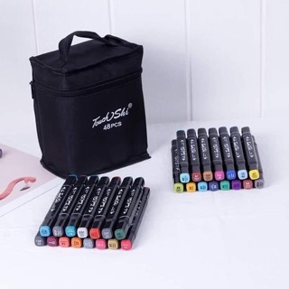 Bộ bút  dạ  48 cây