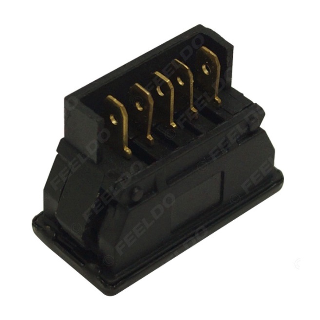 Công tắc nâng kính xe ôtô 12V / 24V, công tắc bập bênh lên cửa kính xe
