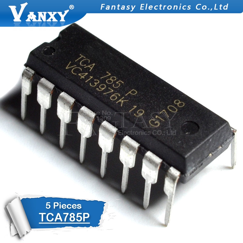 Bộ 5 Ic Chất Lượng Cao Tca785P Dip16 Tca785 Dip Tca 785 P Dip-16