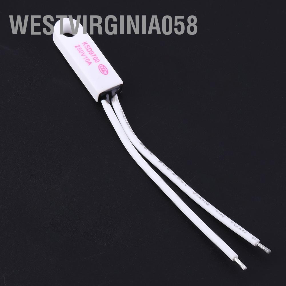 Có thể bán buôn KSD9700 Công tắc điều khiển nhiệt độ thường kín Đầu dò gốm 40-150 ℃ 250V 10A Westvirginia058 Hàng giao ngay