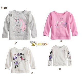 Áo nỉ bé gái jumping beans - a001