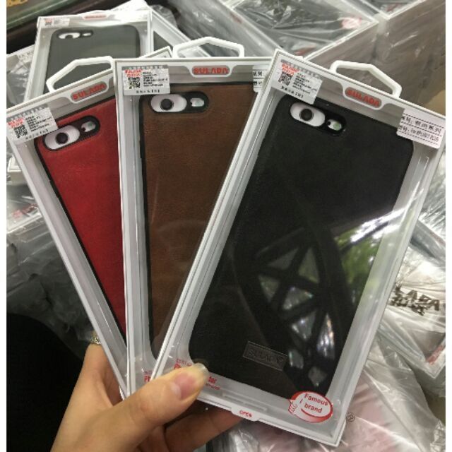 Ốp Lưng Da Hiệu Sulada Cao Cấp Cho iphone 6 / 6s plus / 7 / 7 plus / 8 / 8 plus