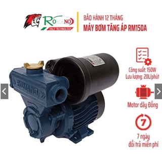 Bơm tăng áp trợ lực máy giặt , tăng áp đường ống romano 150w và landisi 125w