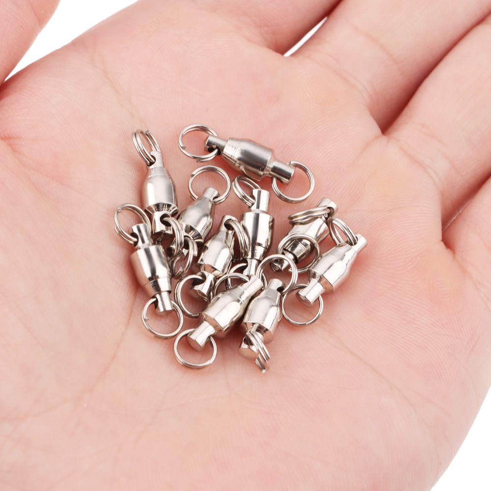 Bộ 10 Móc Câu Cá Size 0 Bằng Thép Không Gỉ Mới# Từ 4 Đến 4 Tuổi# Vòng Bi Thiết Kế Chuyên Dụng Chất Lượng Cao