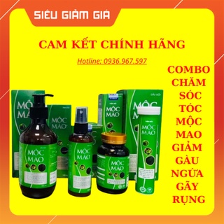 Combo Chăm Sóc Tóc Mộc Mao ❤️[ CHÍNH HÃNG ] ❤️Hỗ Trợ Góp Phần Ngăn Ngừa, Làm Giảm Xơ, Rối, Chẻ Ngọn, Gãy Rụng Tóc