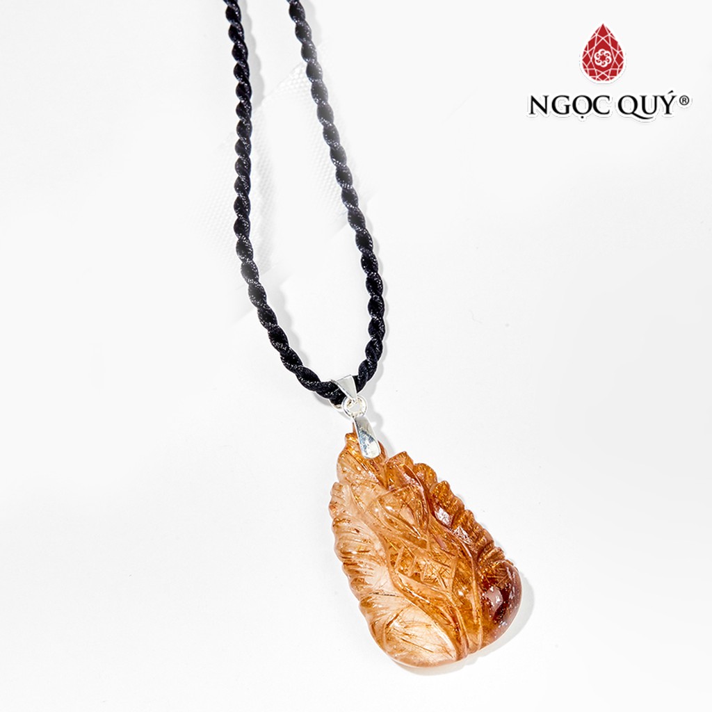 Mặt Dây Chuyền Nữ Hoàng Hồ Ly TA Tóc Đỏ - Ngọc Quý