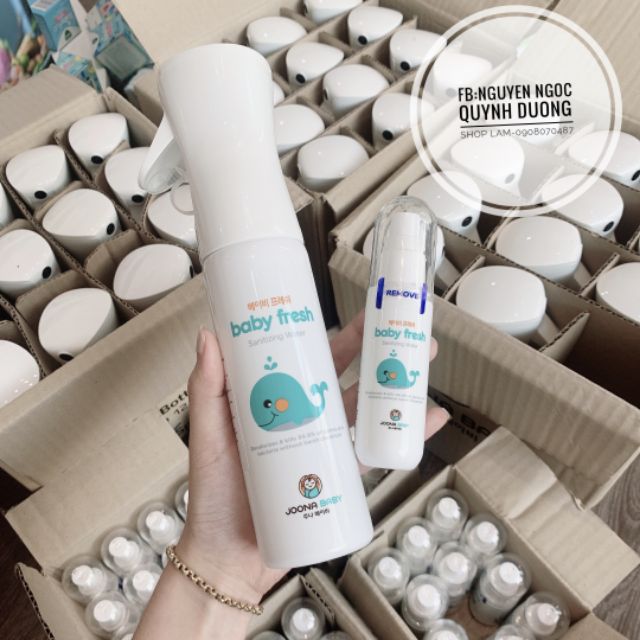 Xịt khuẩn Joona Baby Fresh của Hàn
