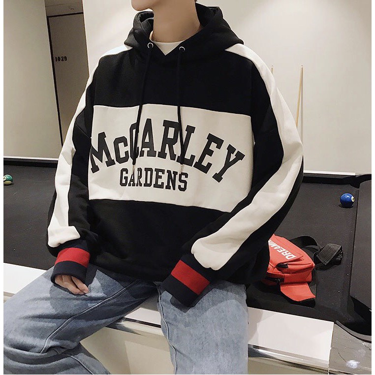 Áo hoodie nỉ unisex form rộng McCARLEY nam nữ ullzang WIND | BigBuy360 - bigbuy360.vn