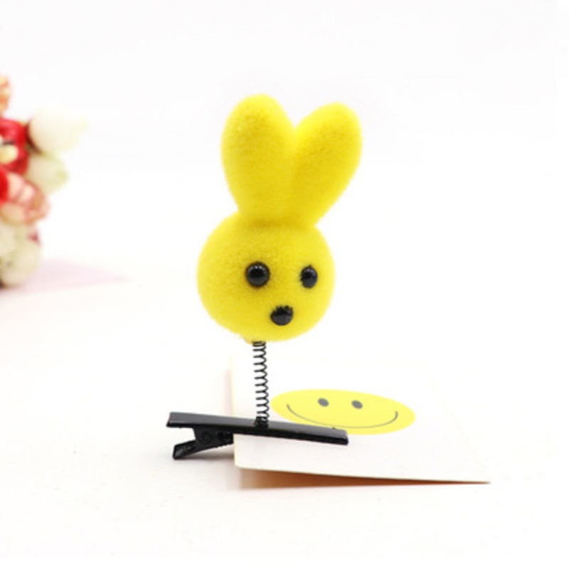 Kẹp tóc trang trí thú bông dễ thương cho nữ