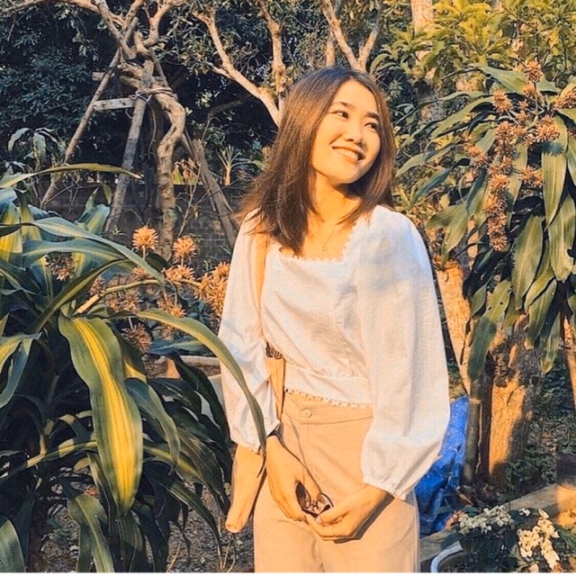 ÁO CROP CỘT NƠ LƯNG (KÈM HÌNH KÈM CLIP)