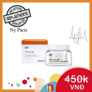 [Mẫu Mới Date 2022] Kem Dưỡng Trắng Da V7 Toning Light 50ml