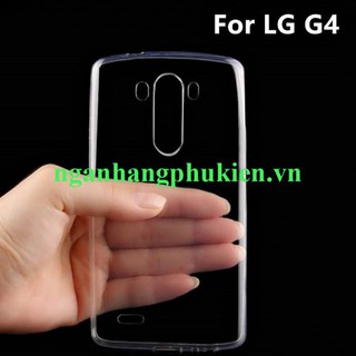 Ốp lưng silicon dẻo trong cao cấp LG G4