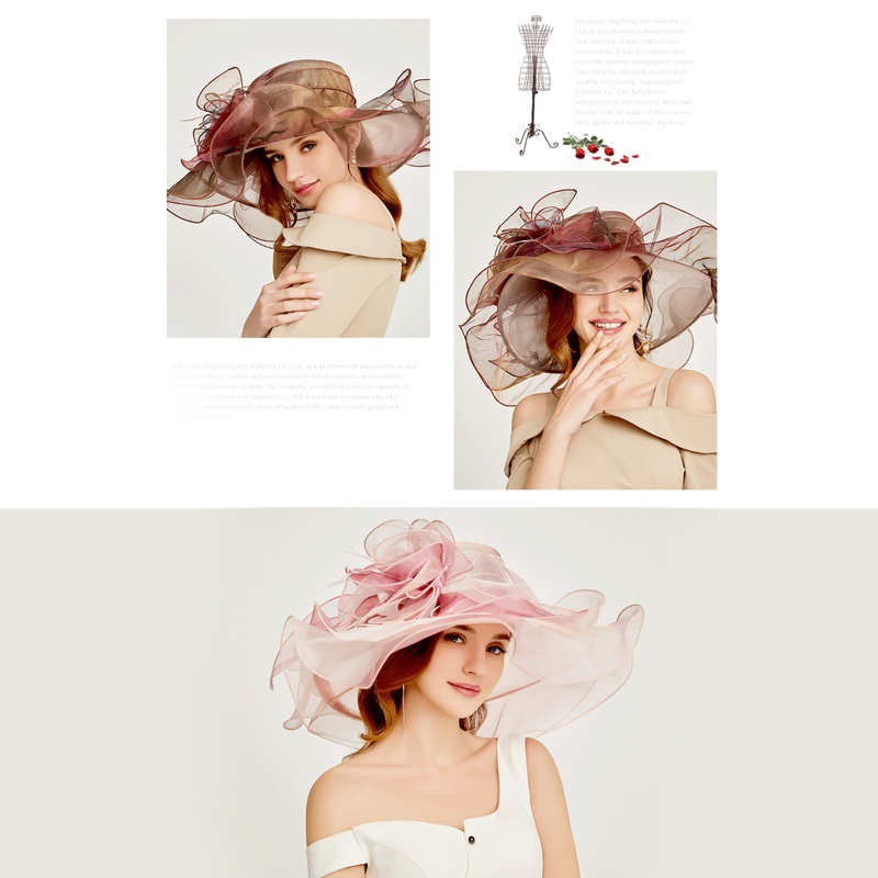 Nón Oganza Thời Trang Mùa Hè Thoáng Khí Cho Nữ