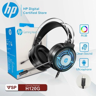 Tai Nghe Gaming Chụp Tai Headphone Có Dây HP H120G (Jack cắm USB)