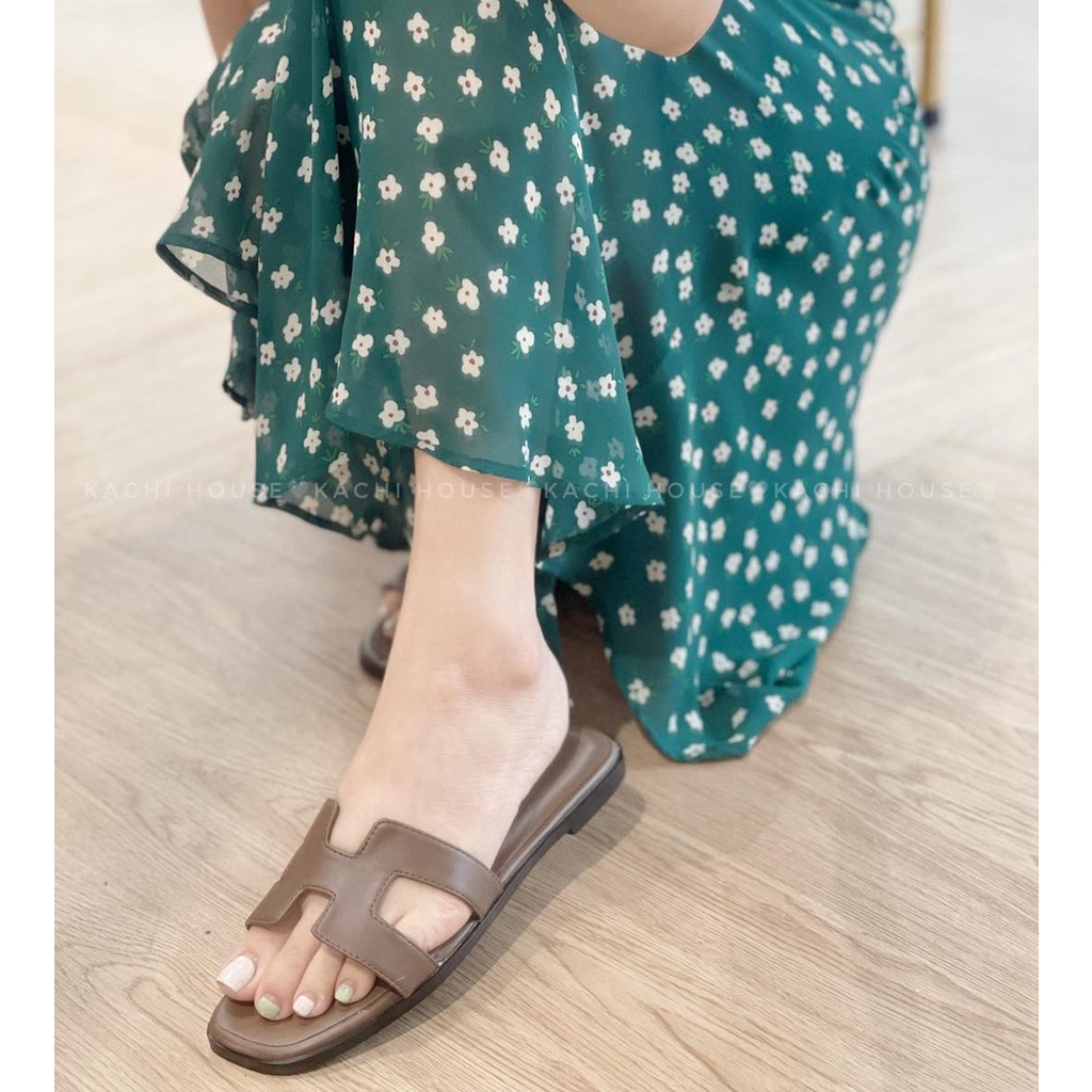 Dép Kachi bệt chữ H 506 - Kachi House