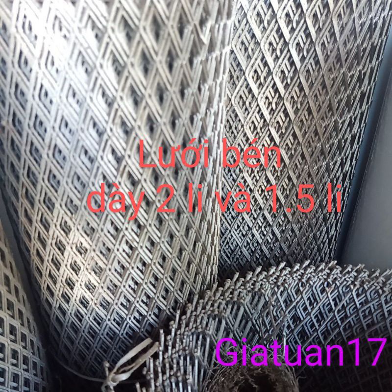 (10m)Lưới mắt cáo, lưới hình thoi, lưới bén,lưới dập giãn, lưới hàng rào cao 1m,1.2m