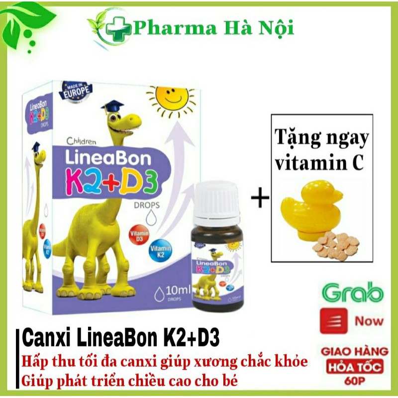 [Kèm quà tặng] LineaBon K2 + D3 - Tăng hấp thu canxi hiệu quả